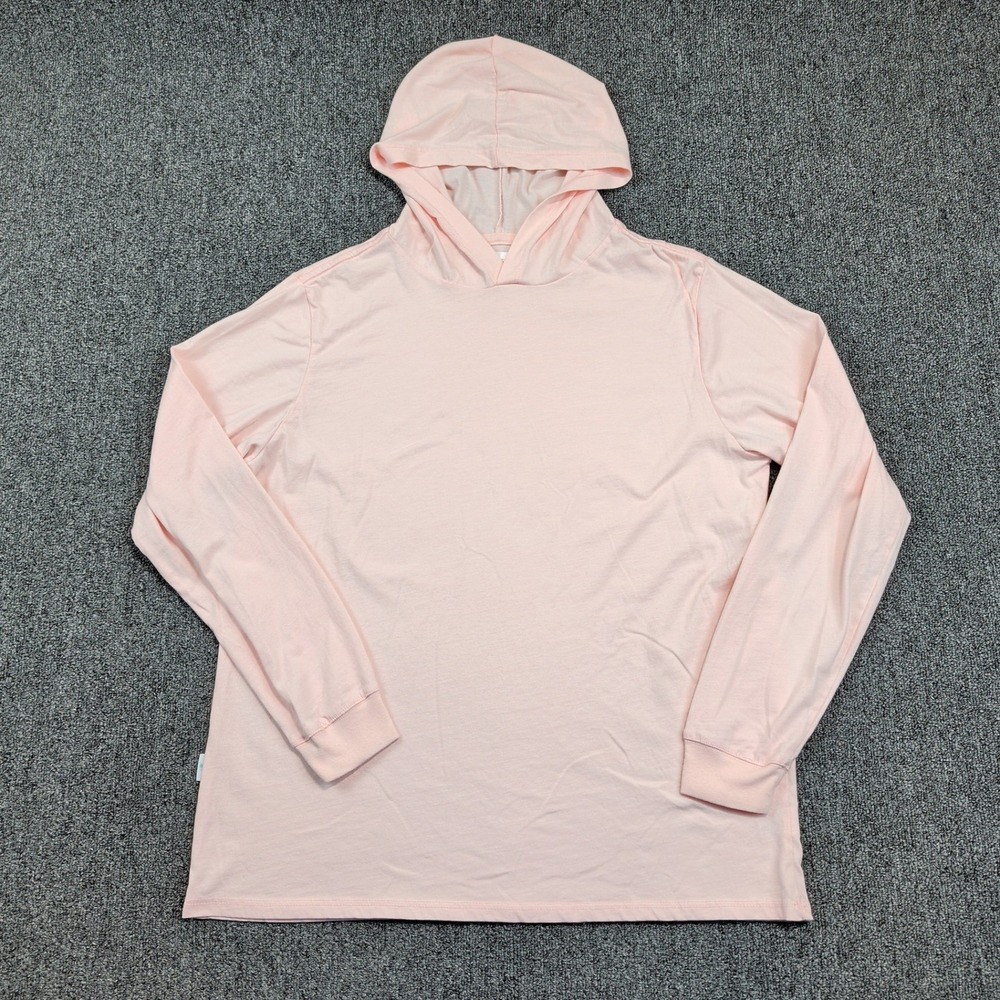 Soft Serve Cloud Cotton Hoodie Medium Pink Organic Cotton Sustainable Loungewear